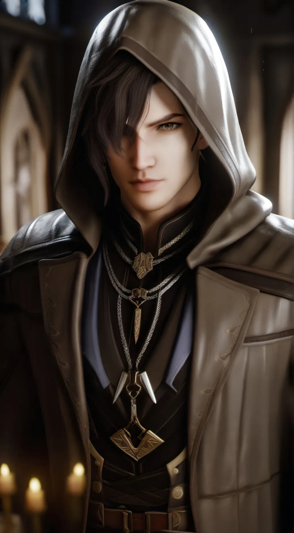 ai character: Oliver background