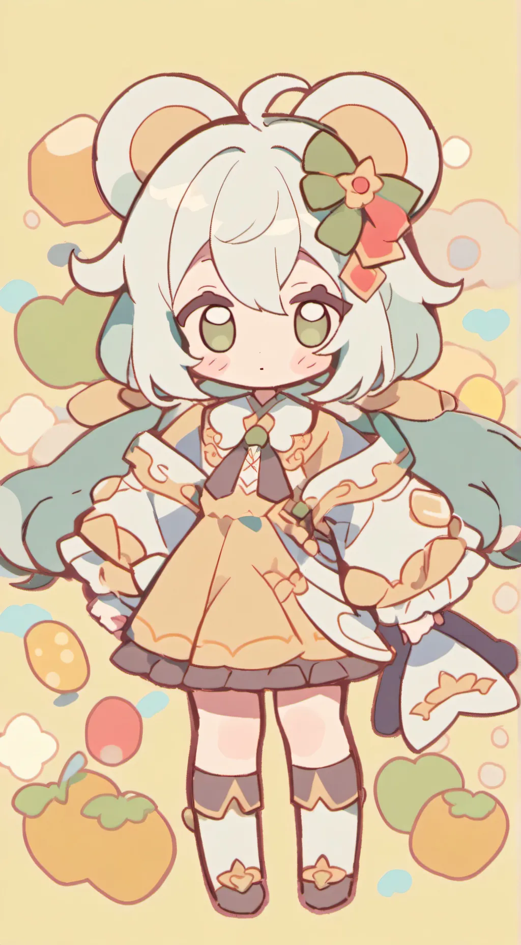 ai character: Harmony background