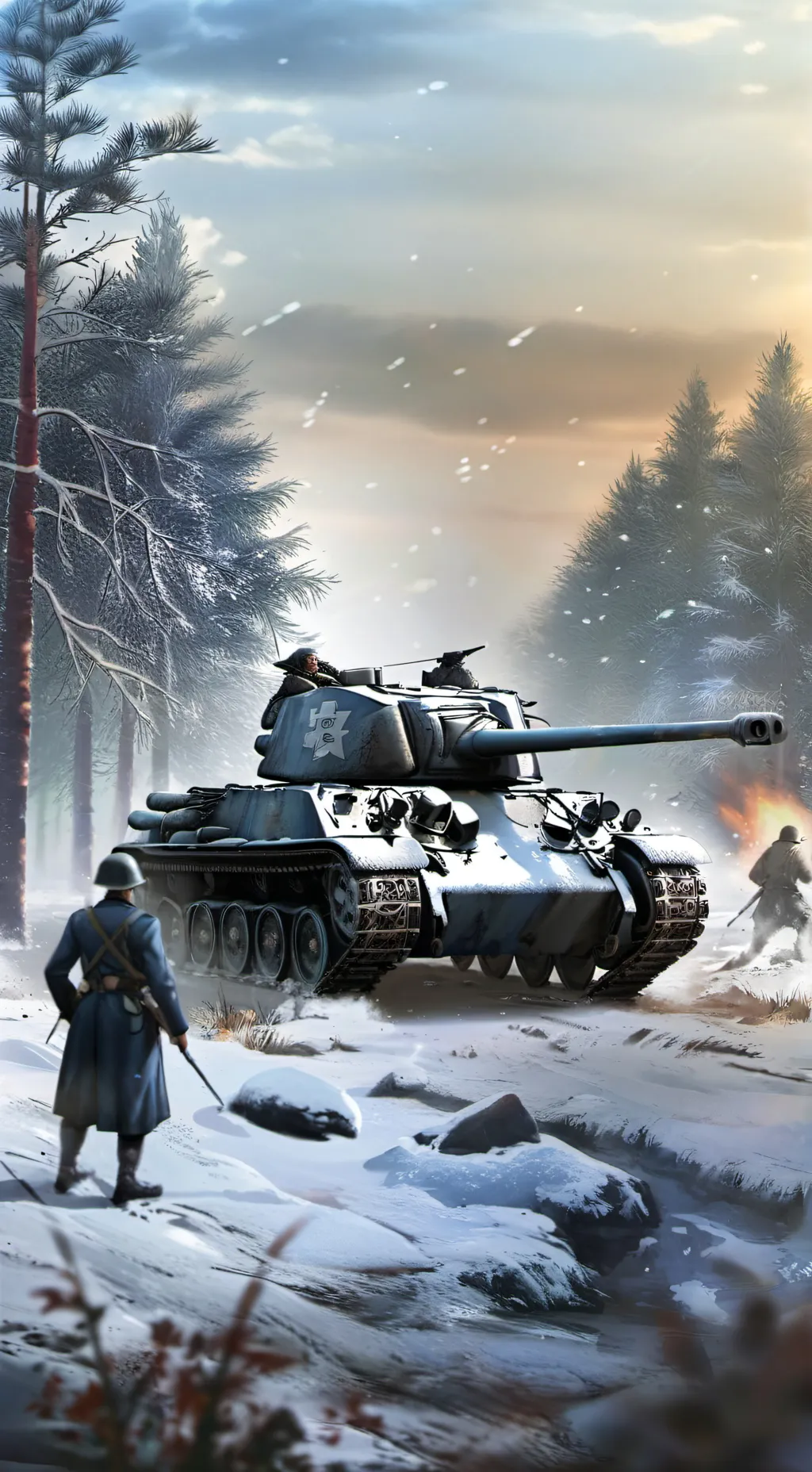 ai character: WW2 background