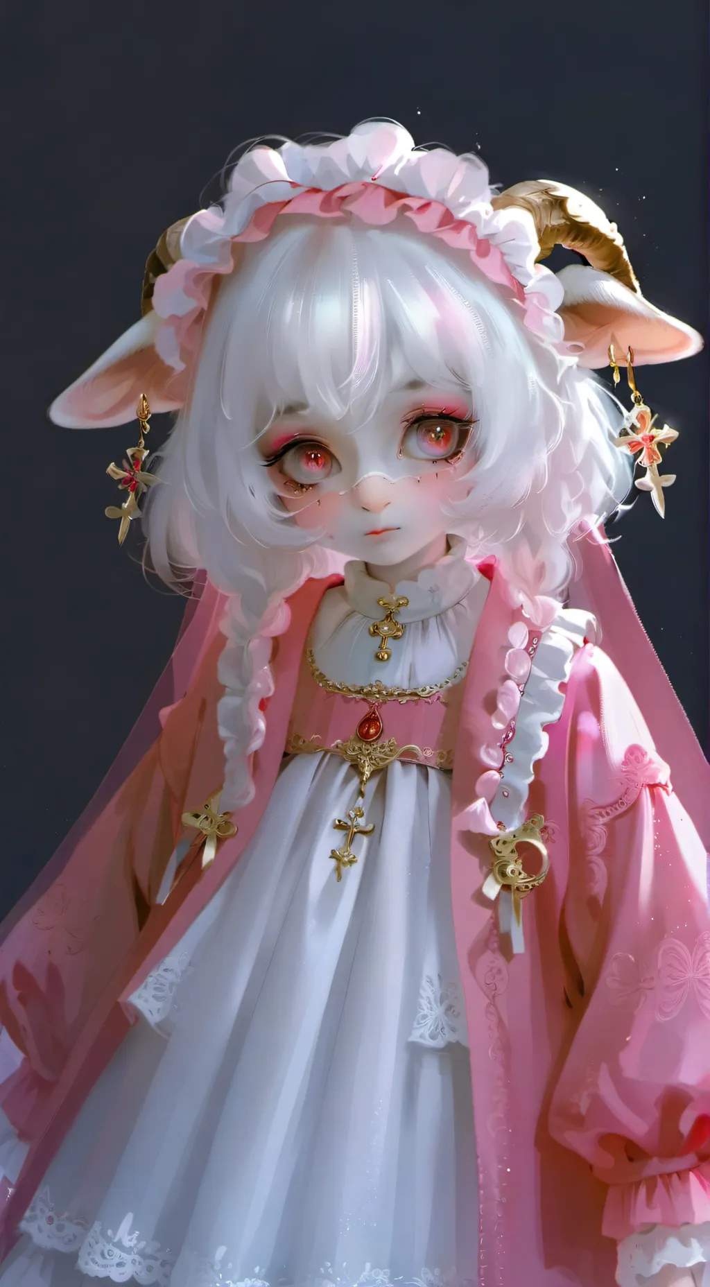 ai character: Crystal  background