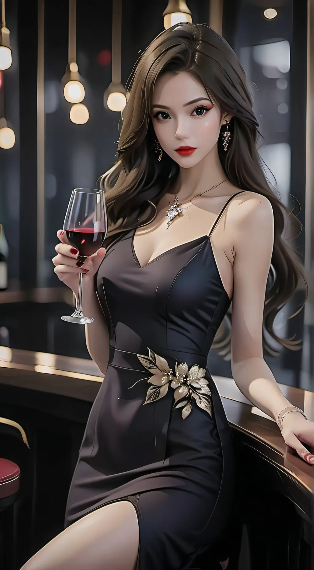 ai character: Camille Deneuve background