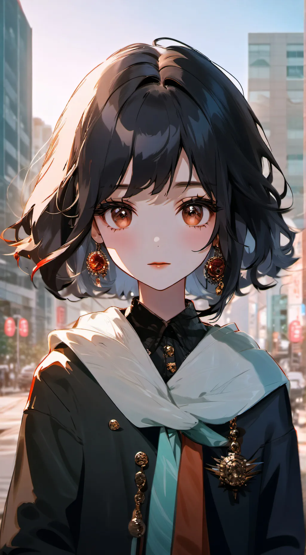 ai character: Mia  background