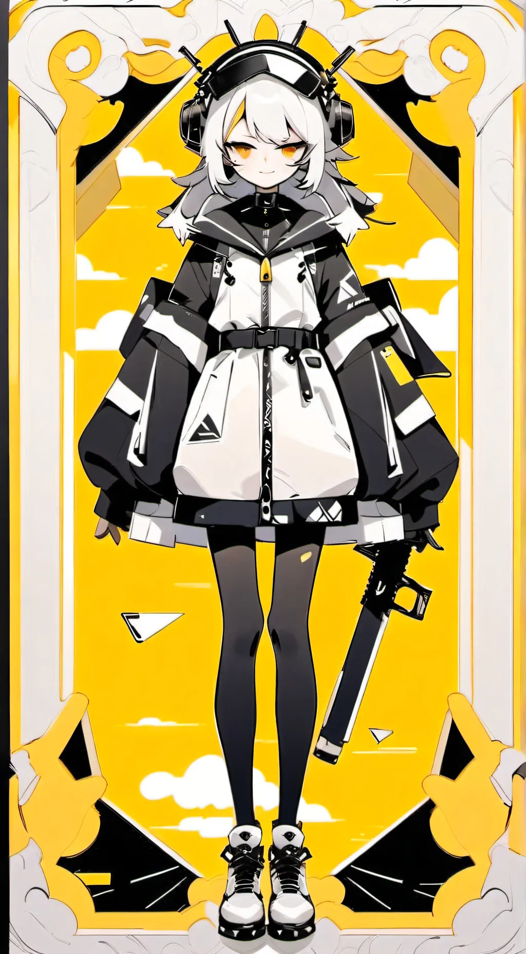 ai character: V (md) background
