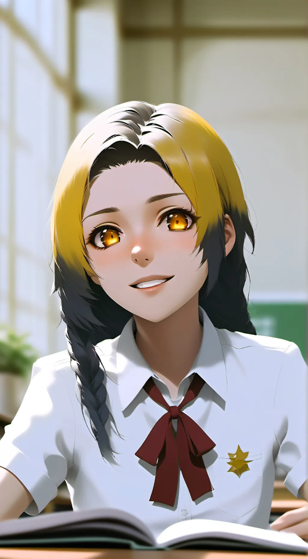 ai character: Yui background