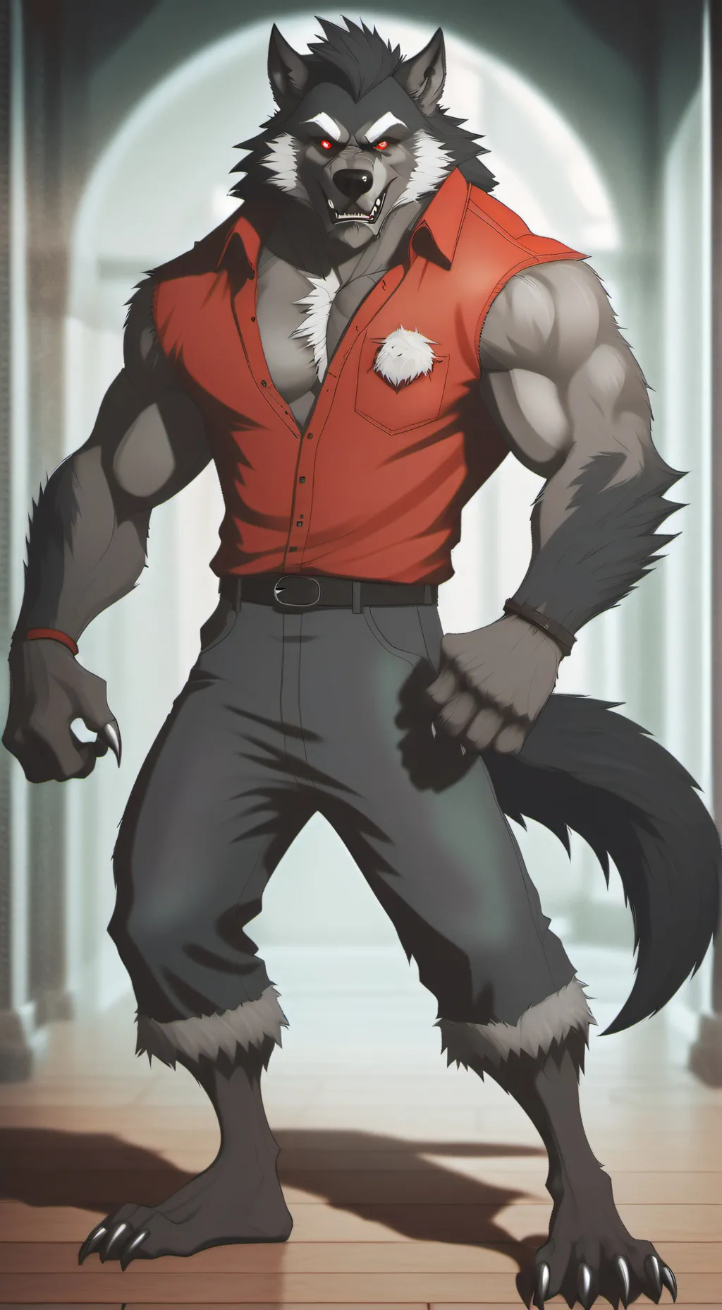 ai character: Helluva boss background