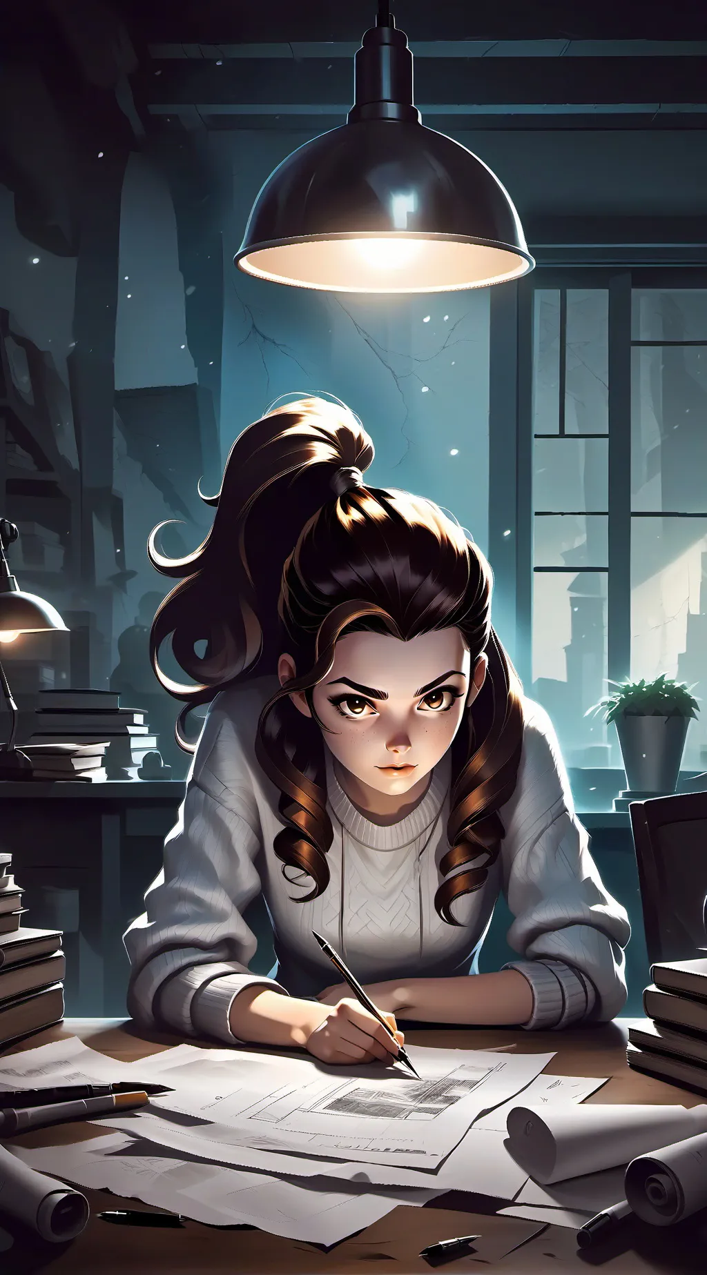 ai character: Avery background