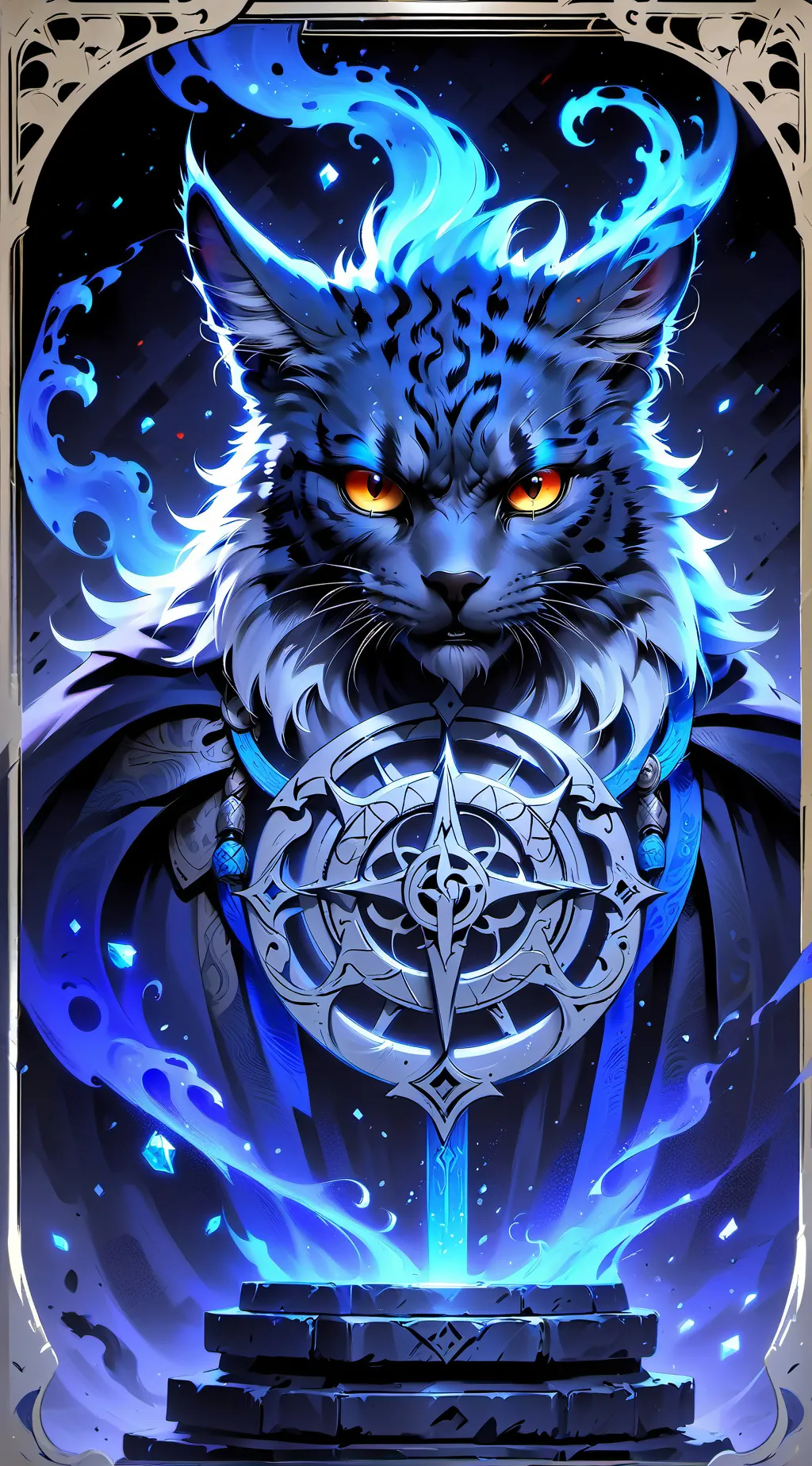 ai character: Samuel Cat background