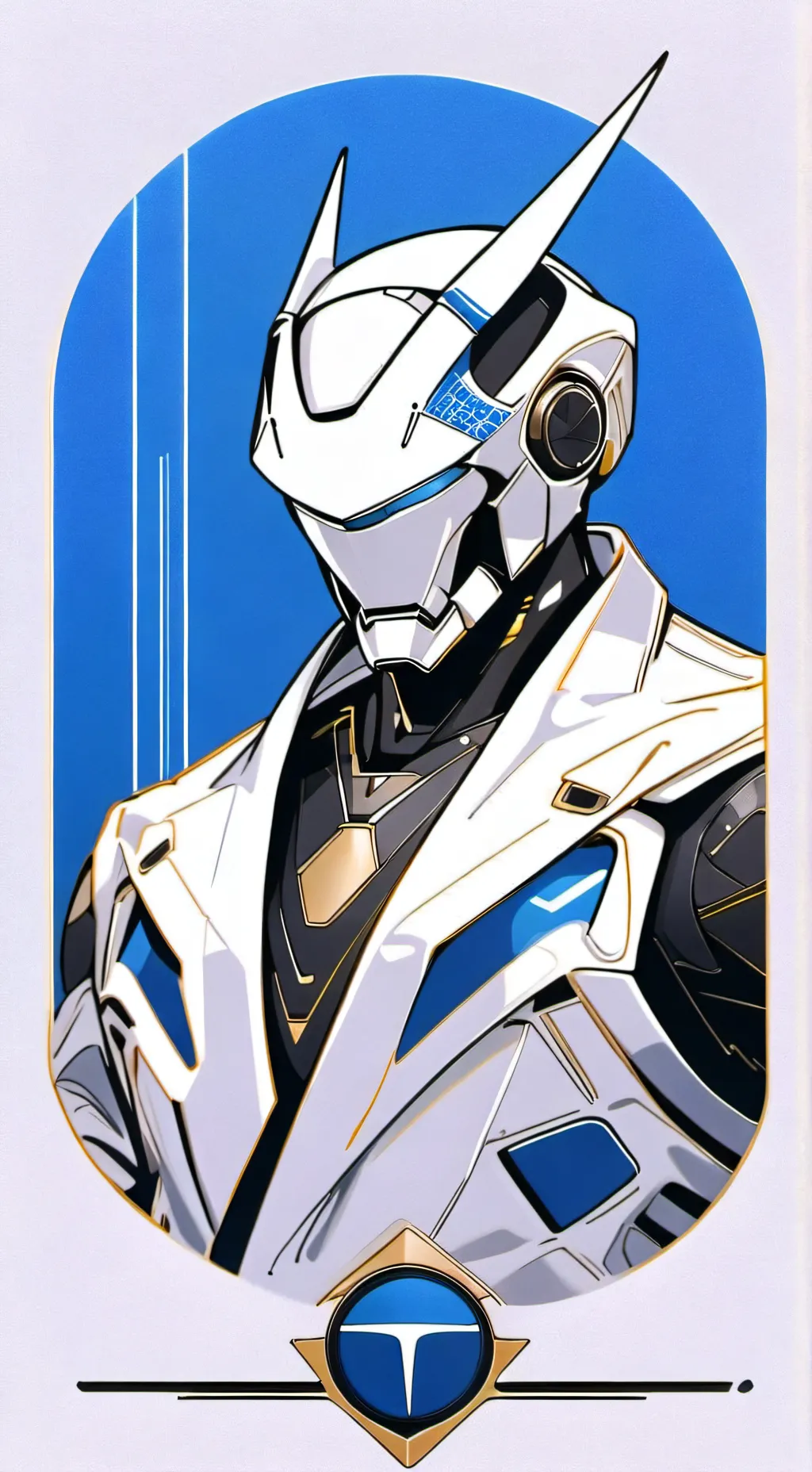 ai character: Zoom background