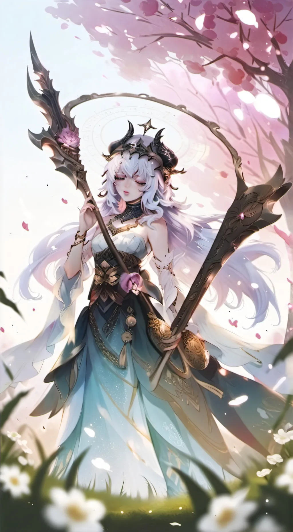 ai character: Luna background