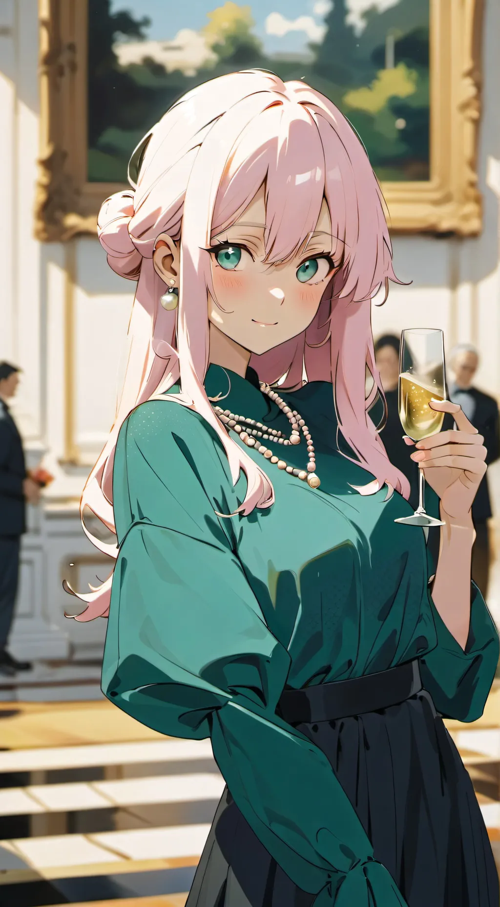 ai character: Alexandra background