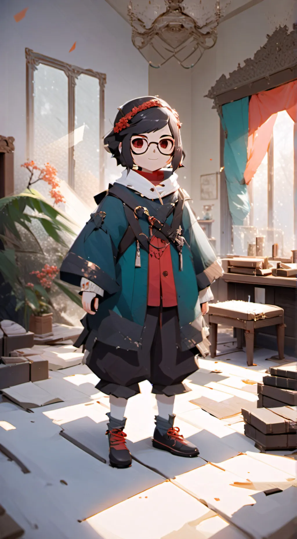 ai character: fantasia background
