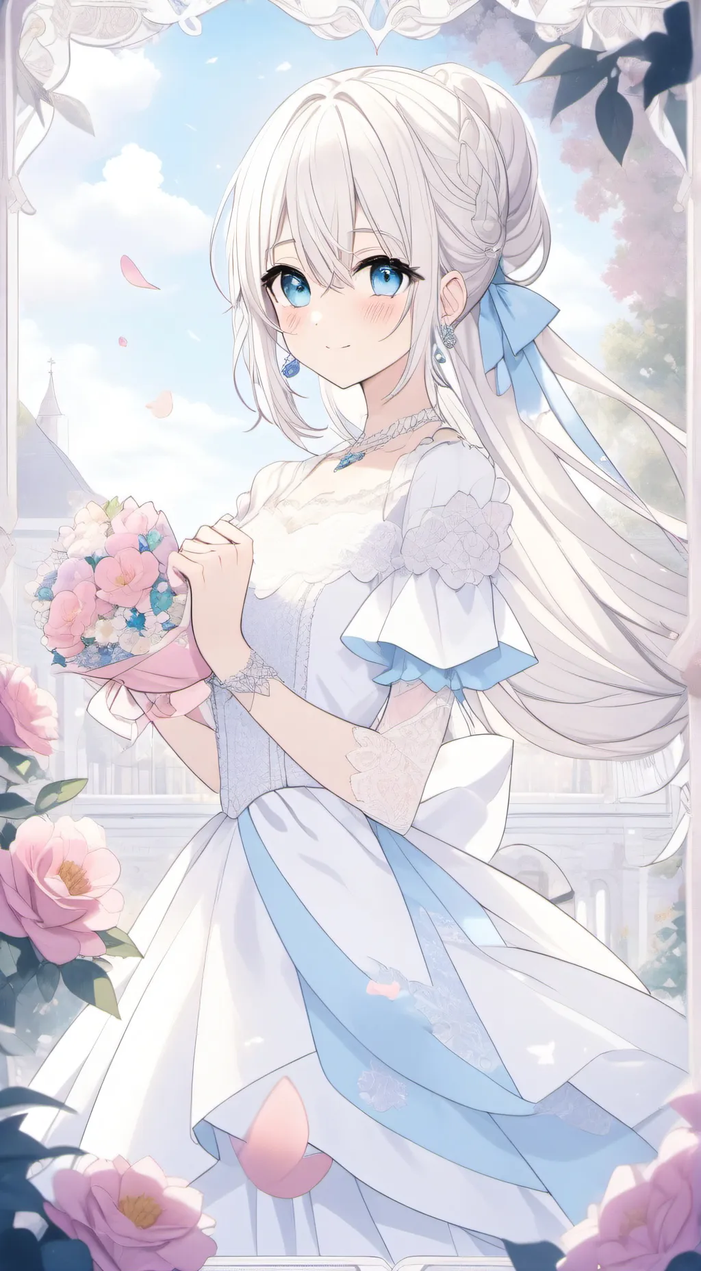 ai character: Rechel  background