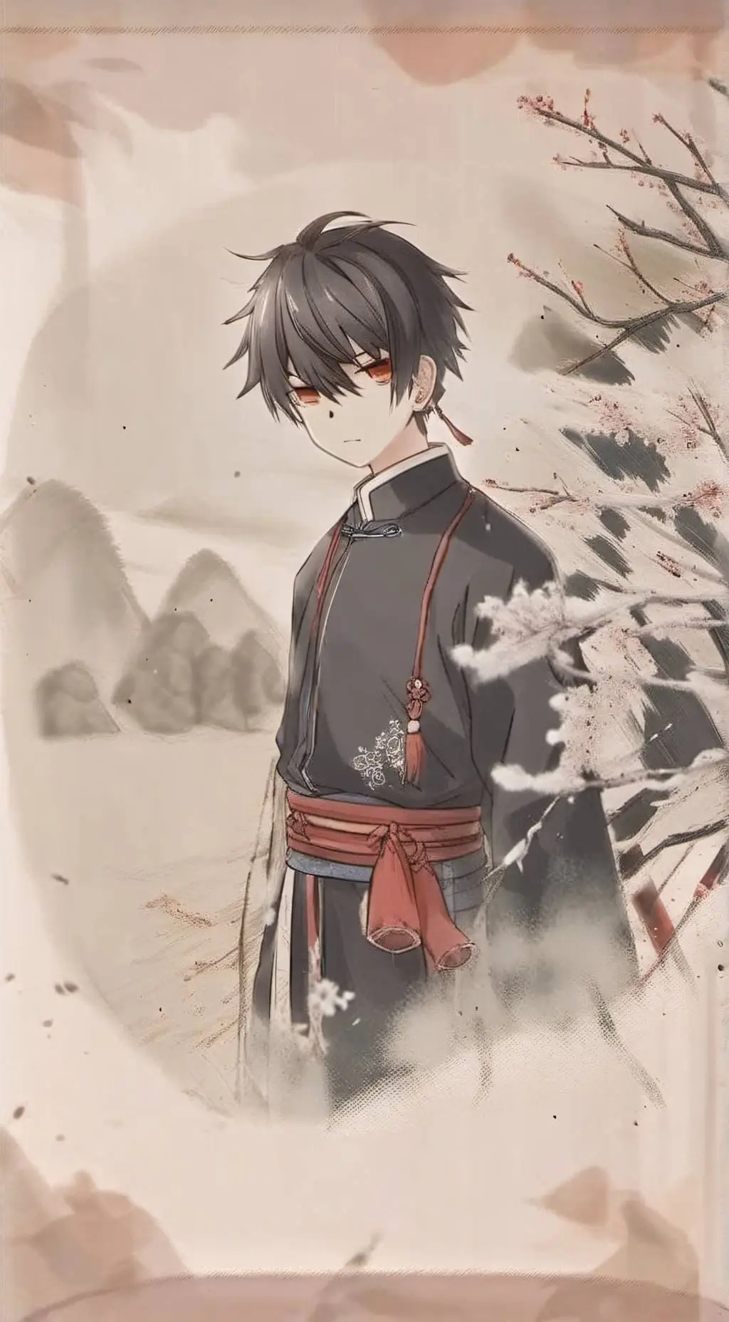 ai character: Theo  background