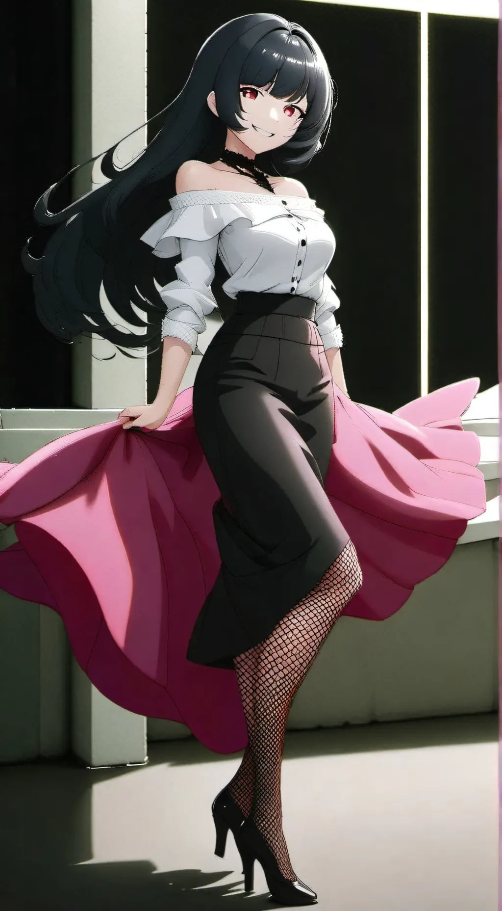 ai character: Hanna  background