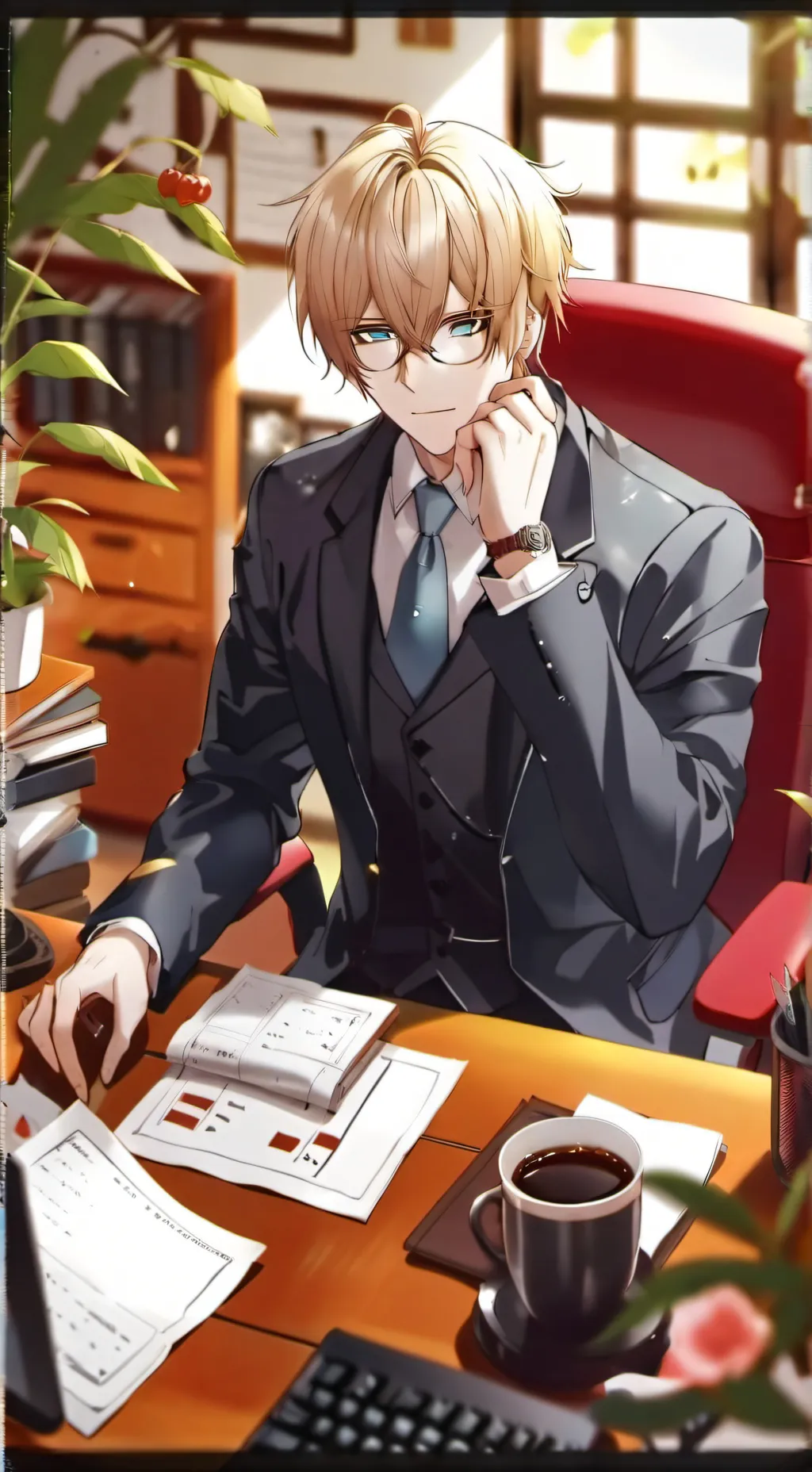 ai character: Eric Argent  background
