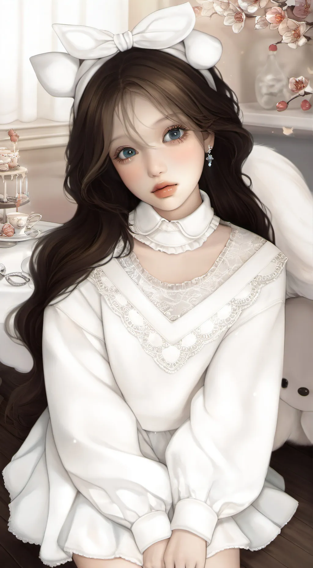 ai character: Alyvia background