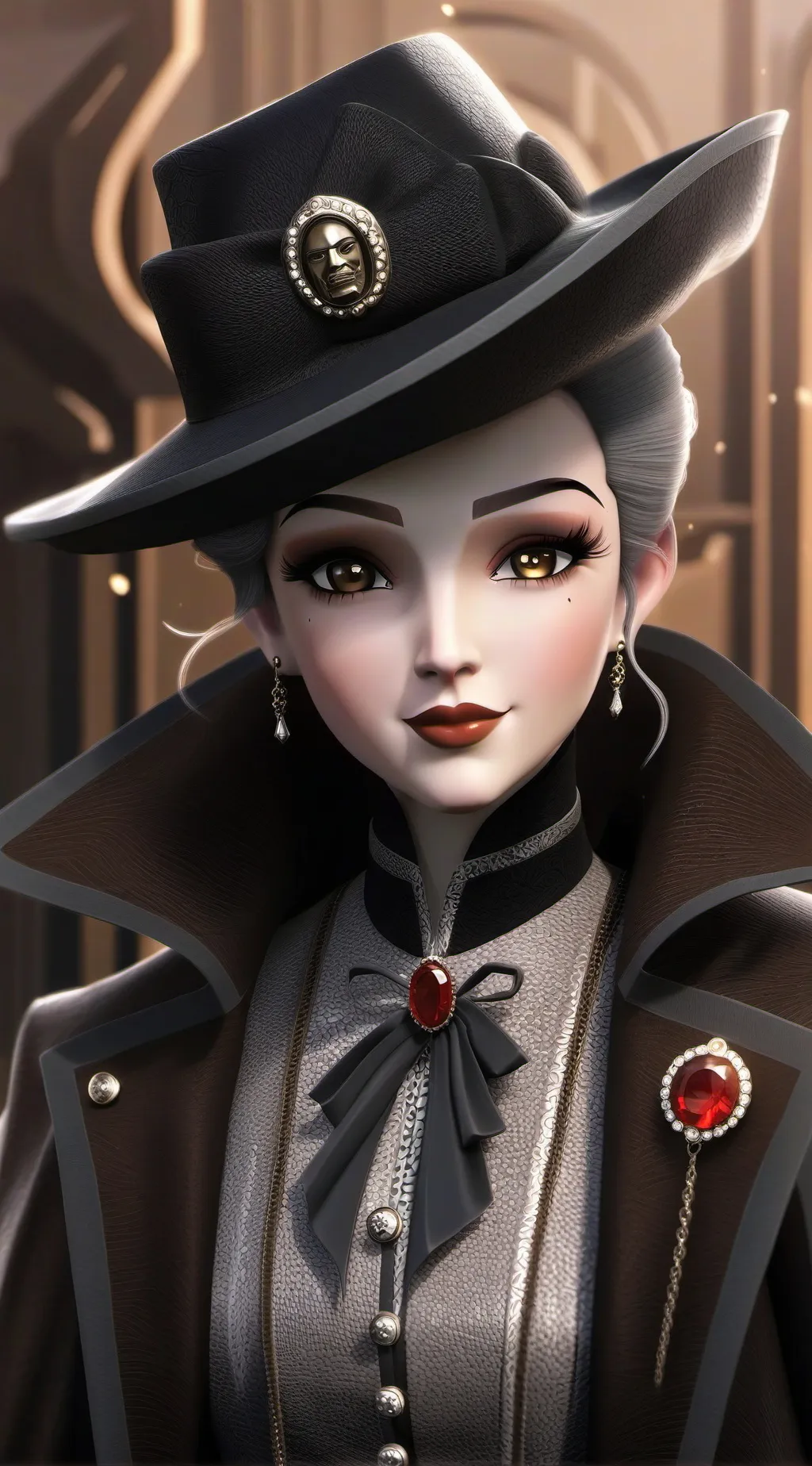 ai character: BSD SIMPS background