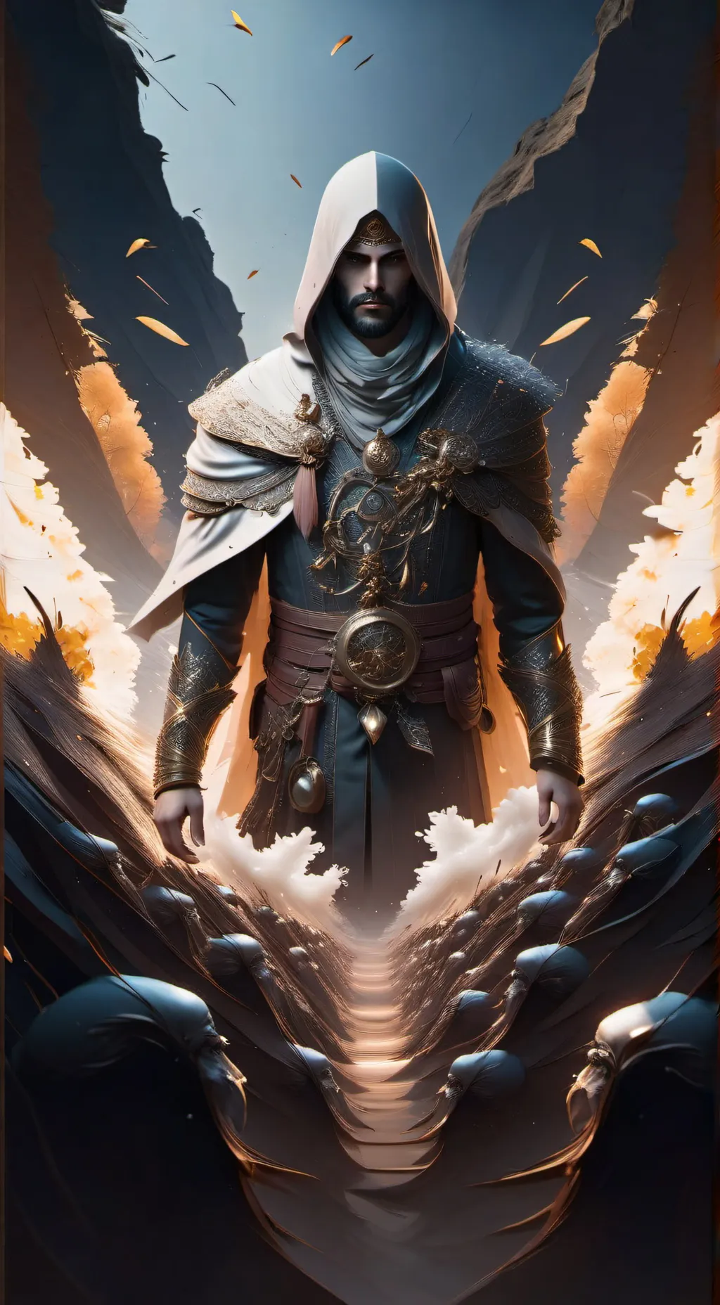ai character: Demon background
