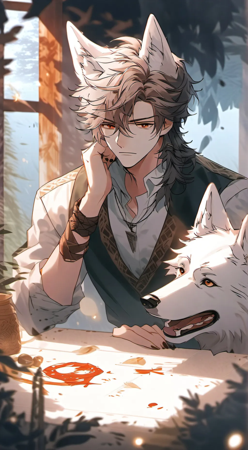 ai character: Mikey background