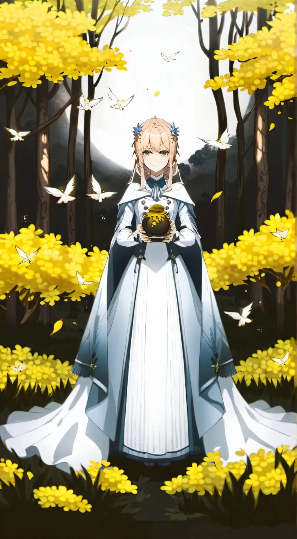ai character: Genshin impact background