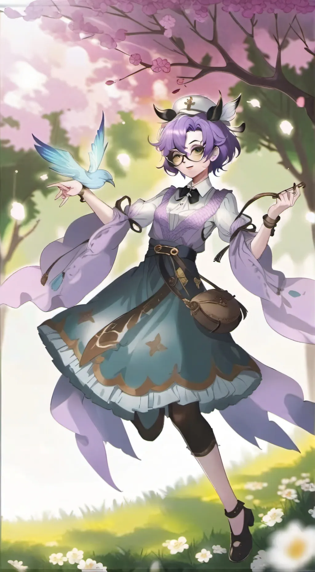ai character: Jellybean background