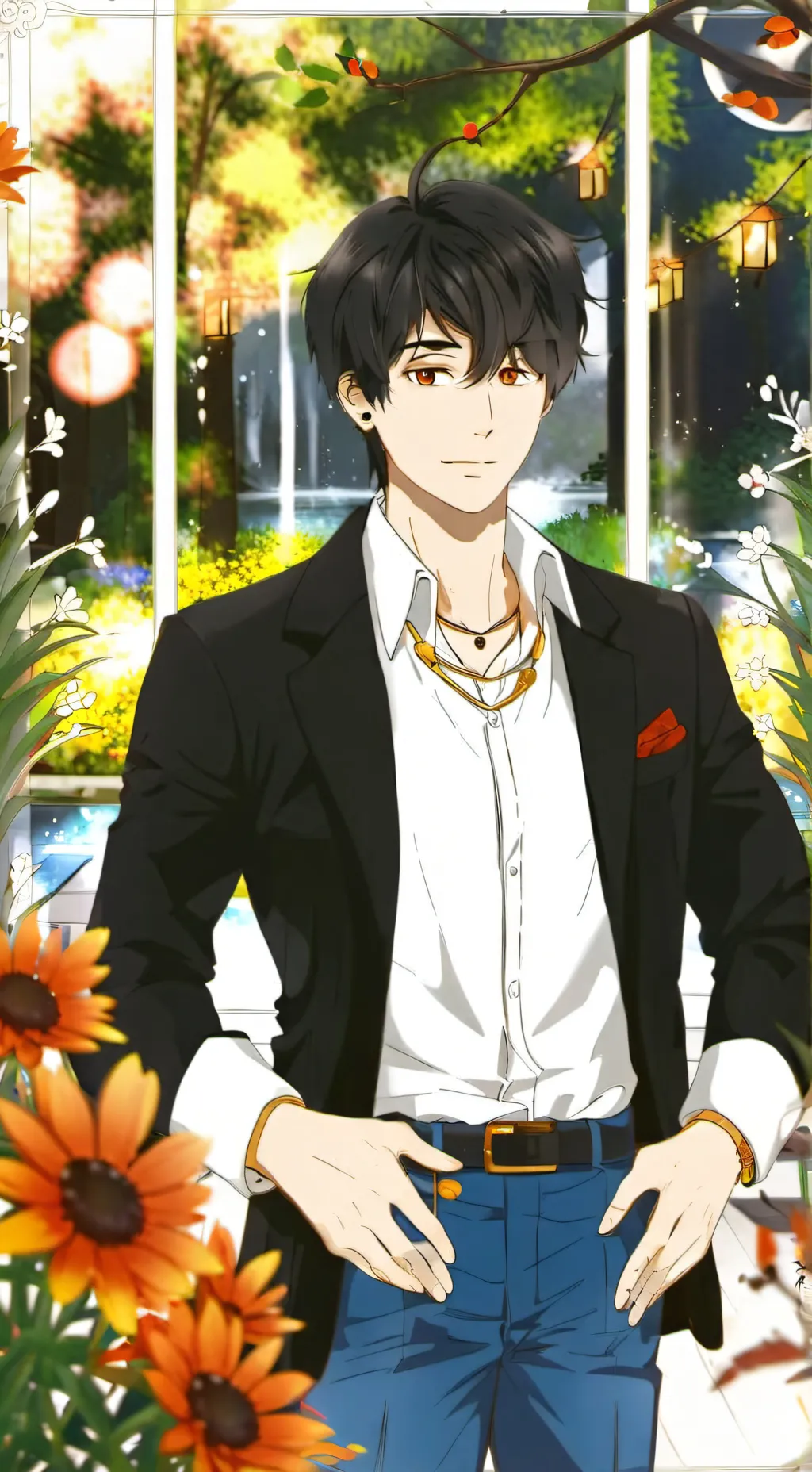 ai character: mha boys  background