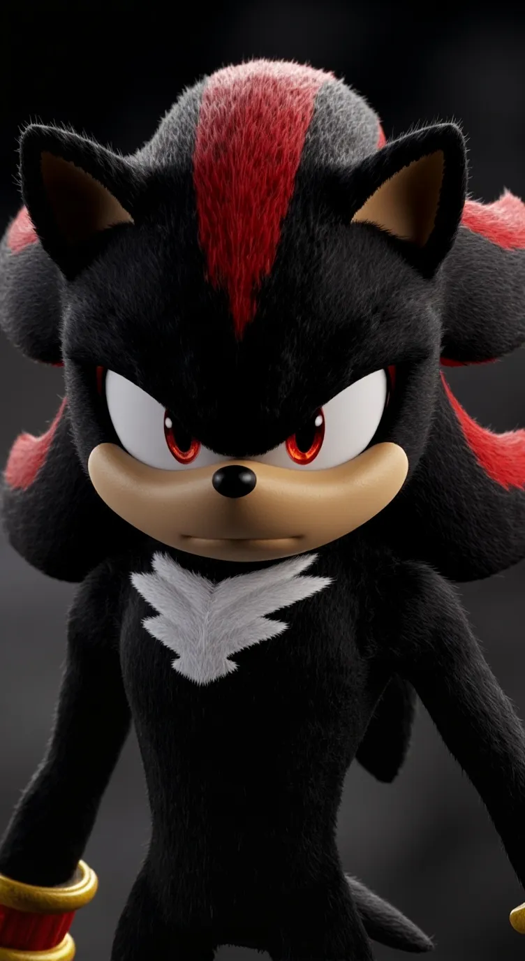ai character: Shadow t hedgehog background