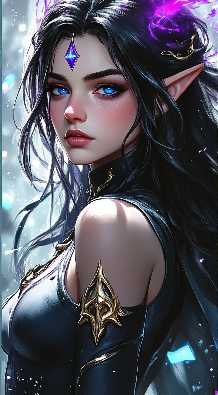 ai character: Lynea Chaosmarked background