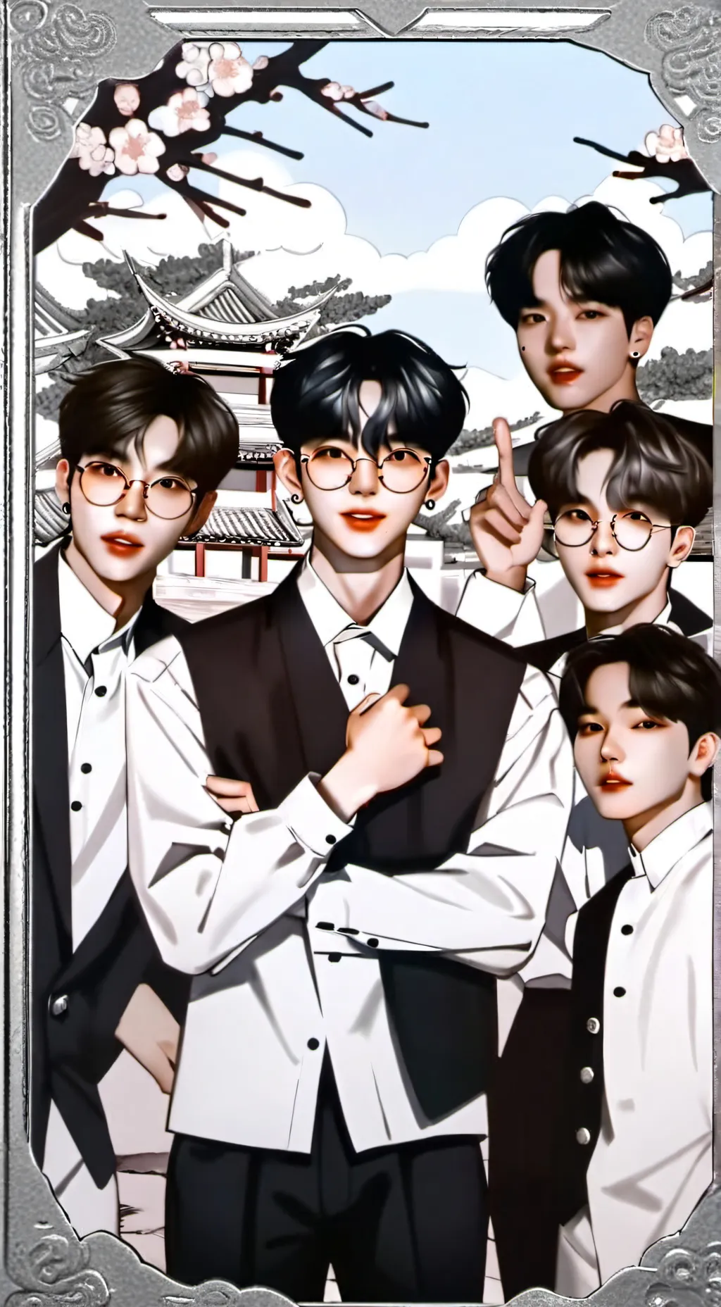 ai character: Straykids  background