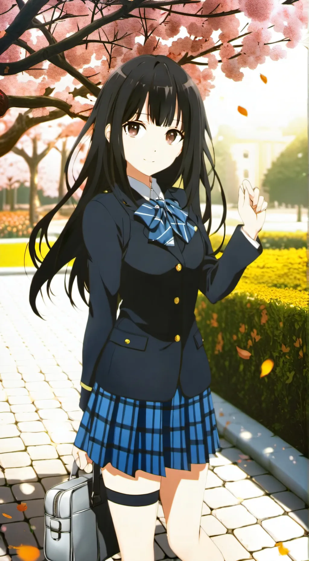ai character: Amanda  background