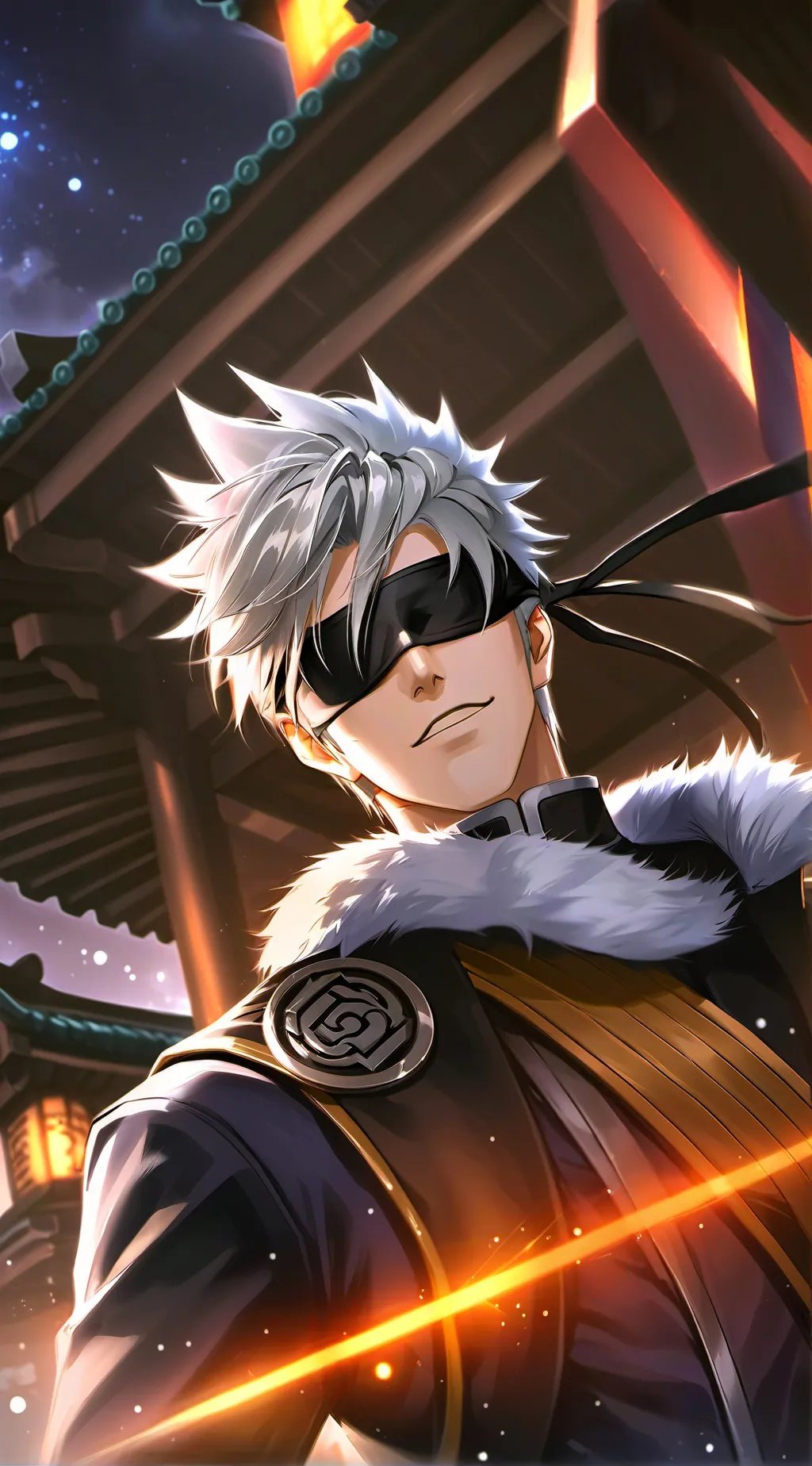 ai character: Gojo Satoru background