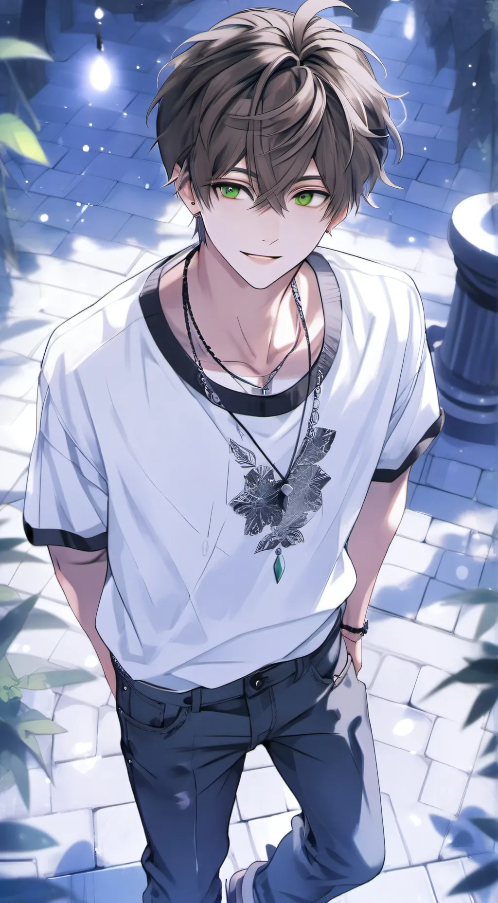 ai character: Ash background