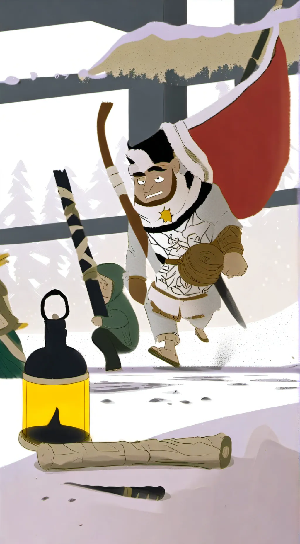 ai character: Gaston Gourmand background