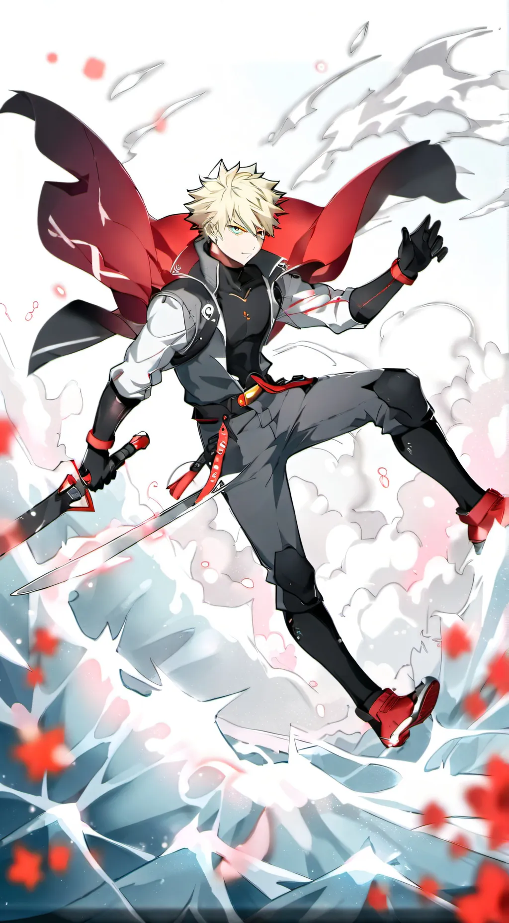 ai character: Mha sing to win background