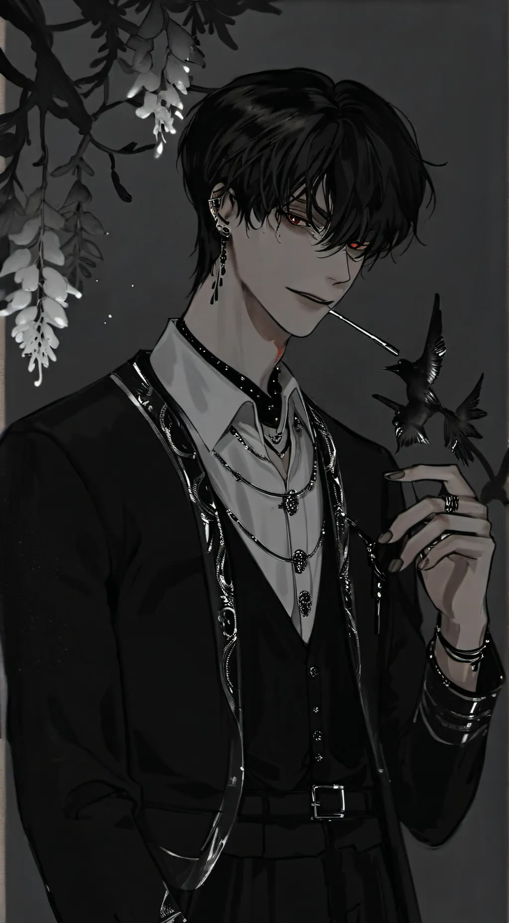ai character: 𝒟𝒶𝓂𝒾ℯ𝓃 background