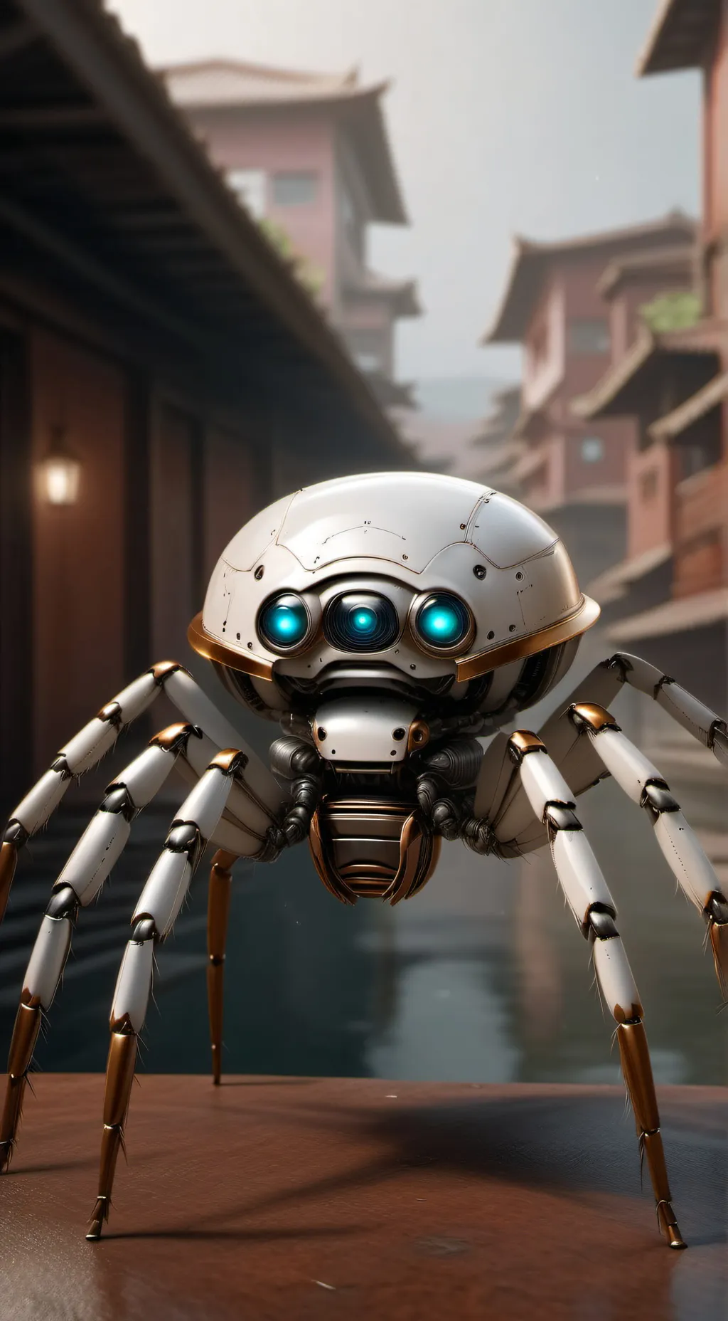 ai character: Robot abilities background