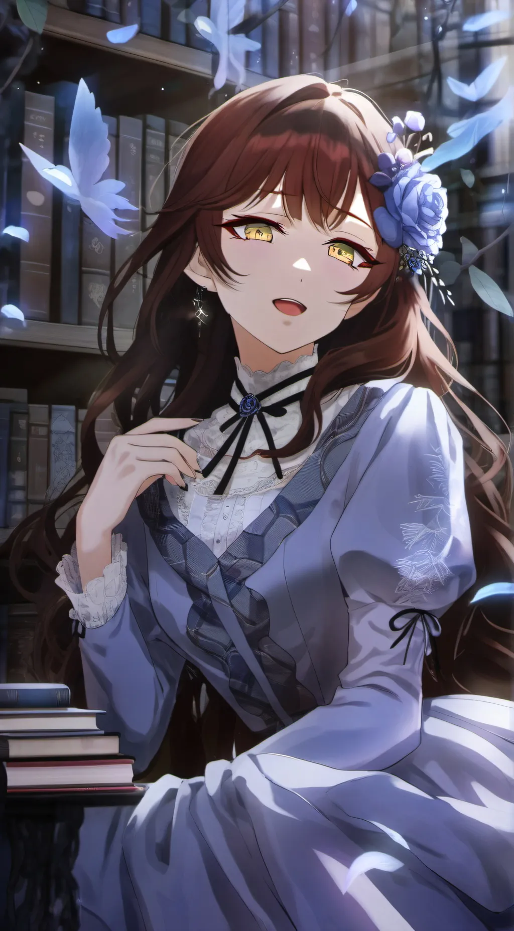 ai character: Hina background