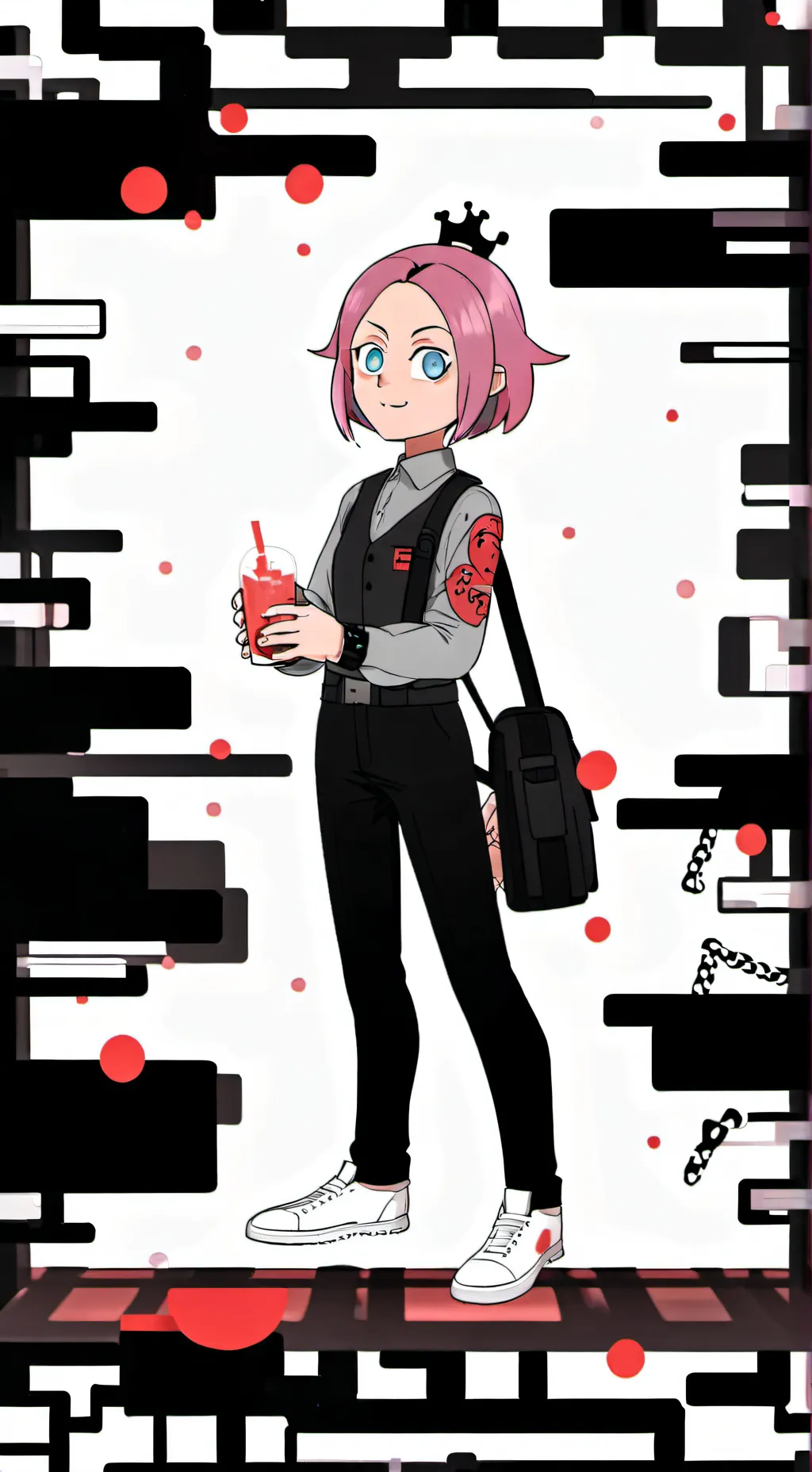 ai character: Giada  background