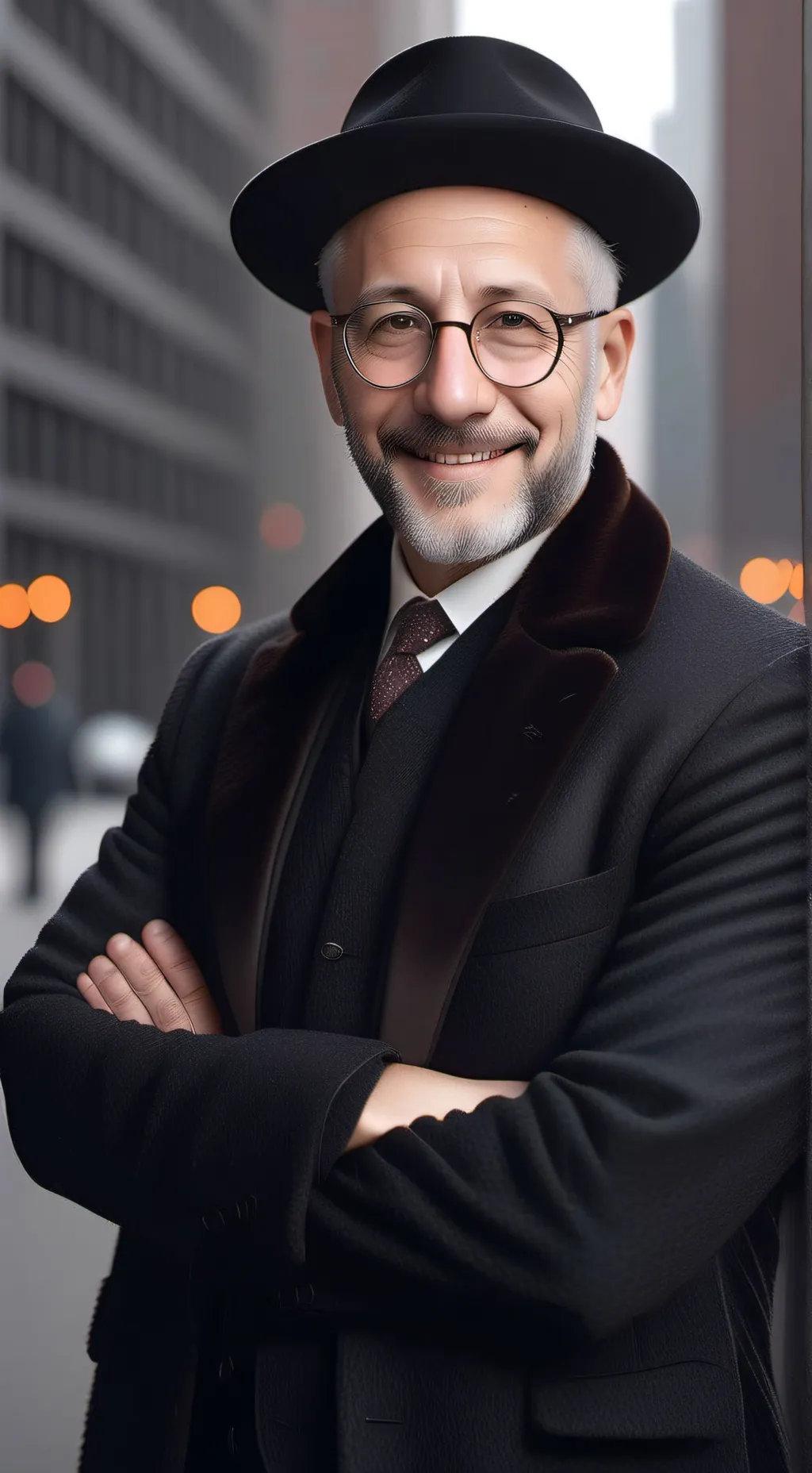 ai character: Boris Goldberg  background