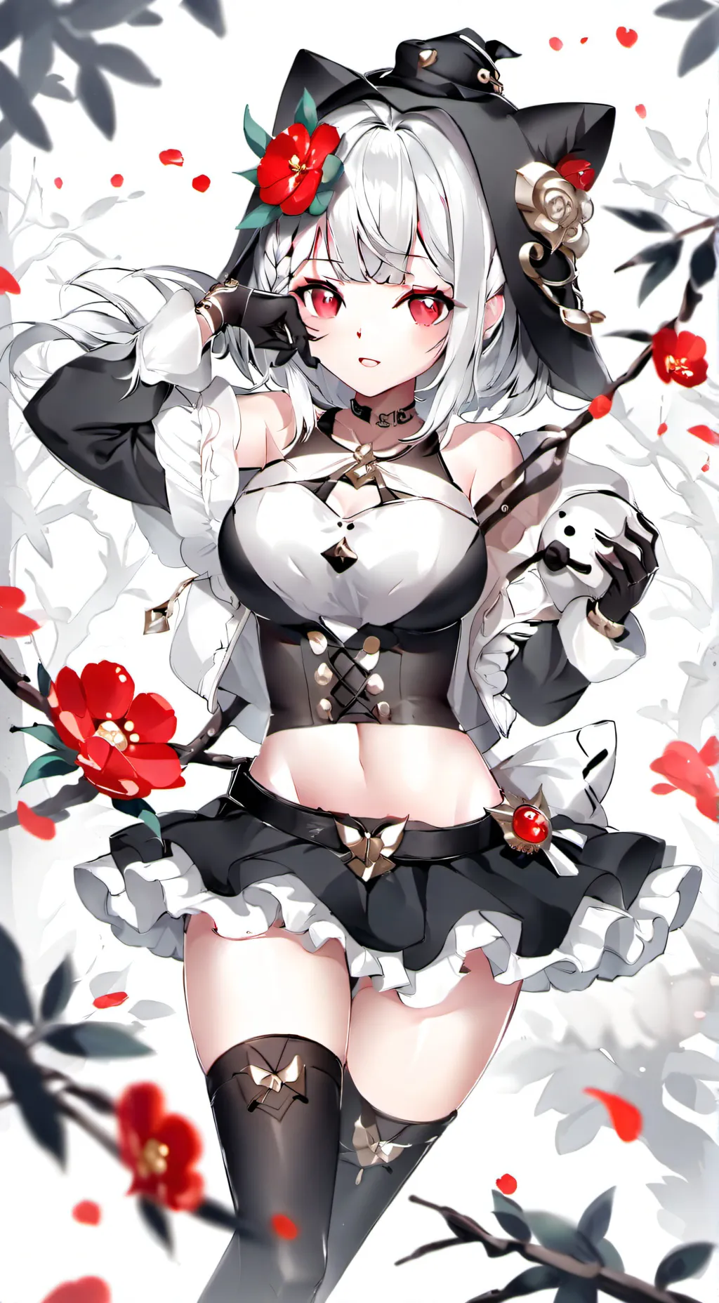 ai character: todoroki Bakugo background