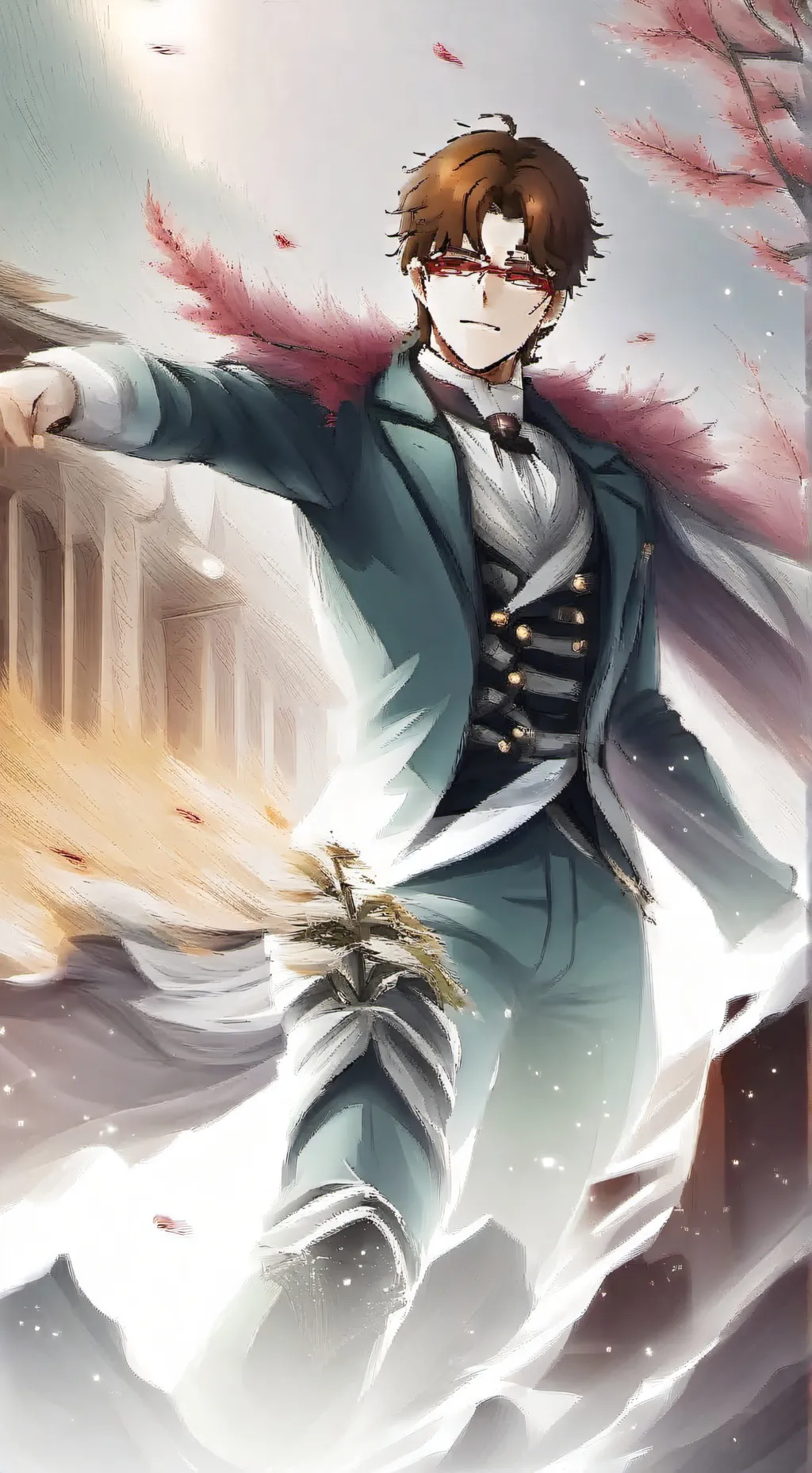 ai character: Калеб background