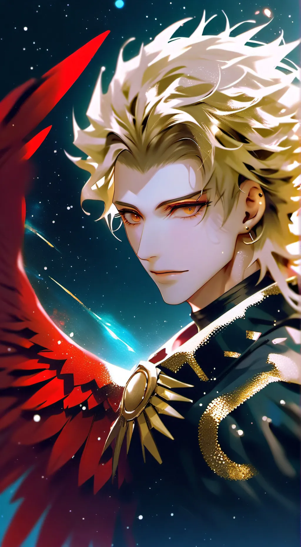 ai character: pro heros ❤️ background