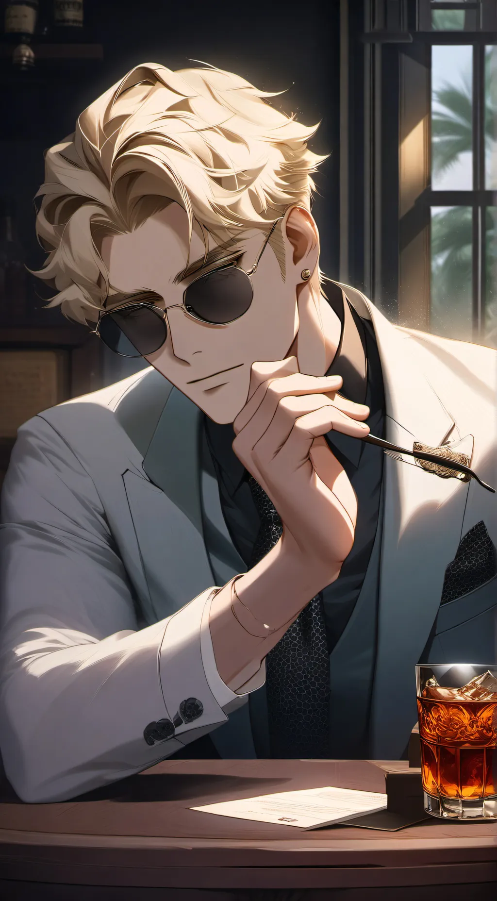 ai character: Charles background