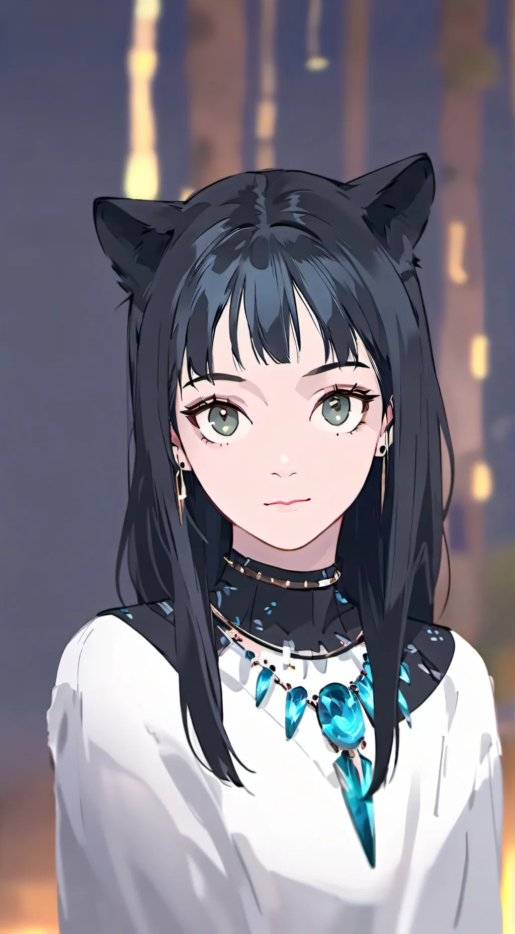 ai character: kitty background