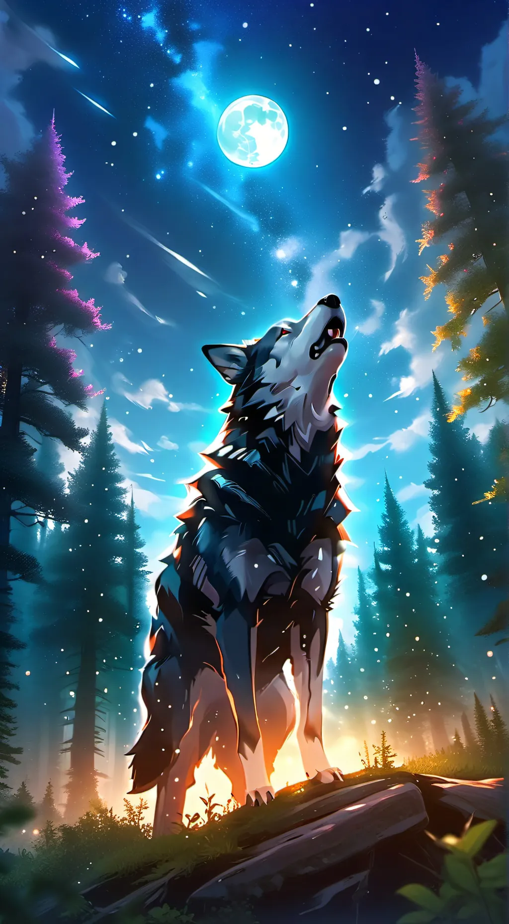 ai character: aphmau's pack background