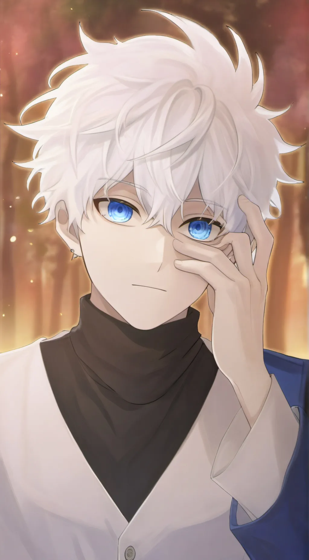 ai character: Killua Zoldyck  background