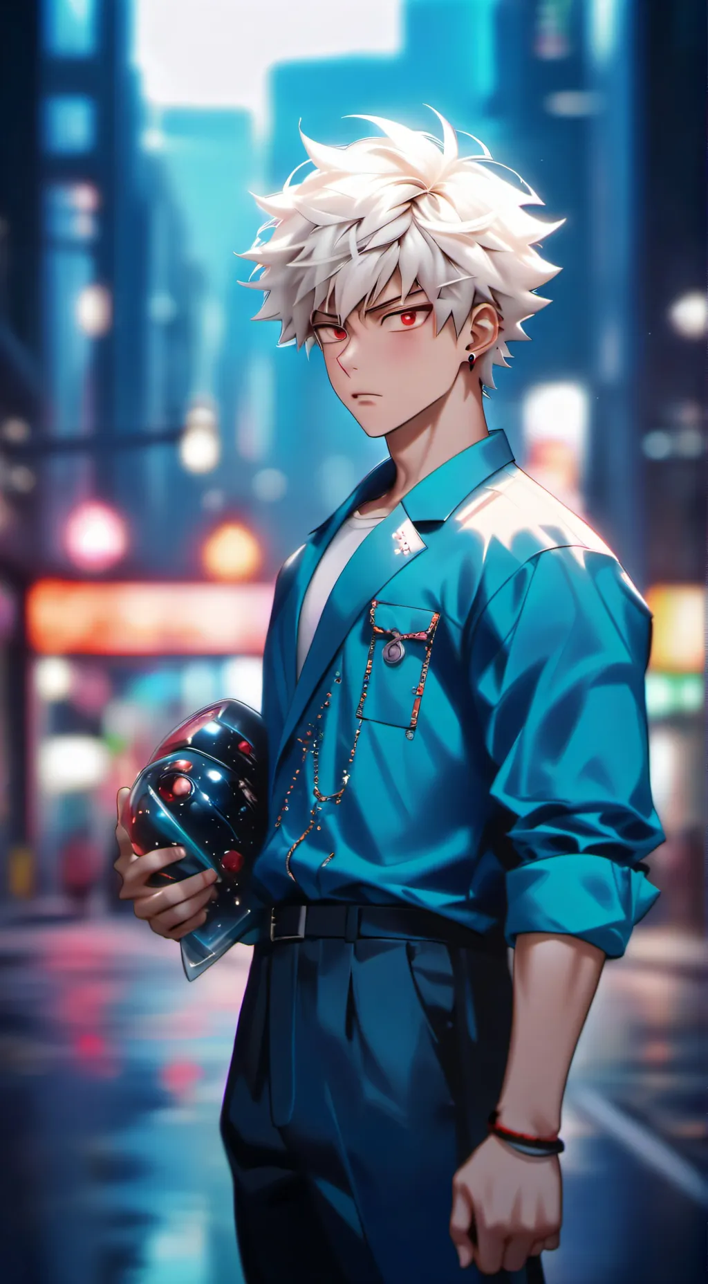 ai character: MHA crianças background
