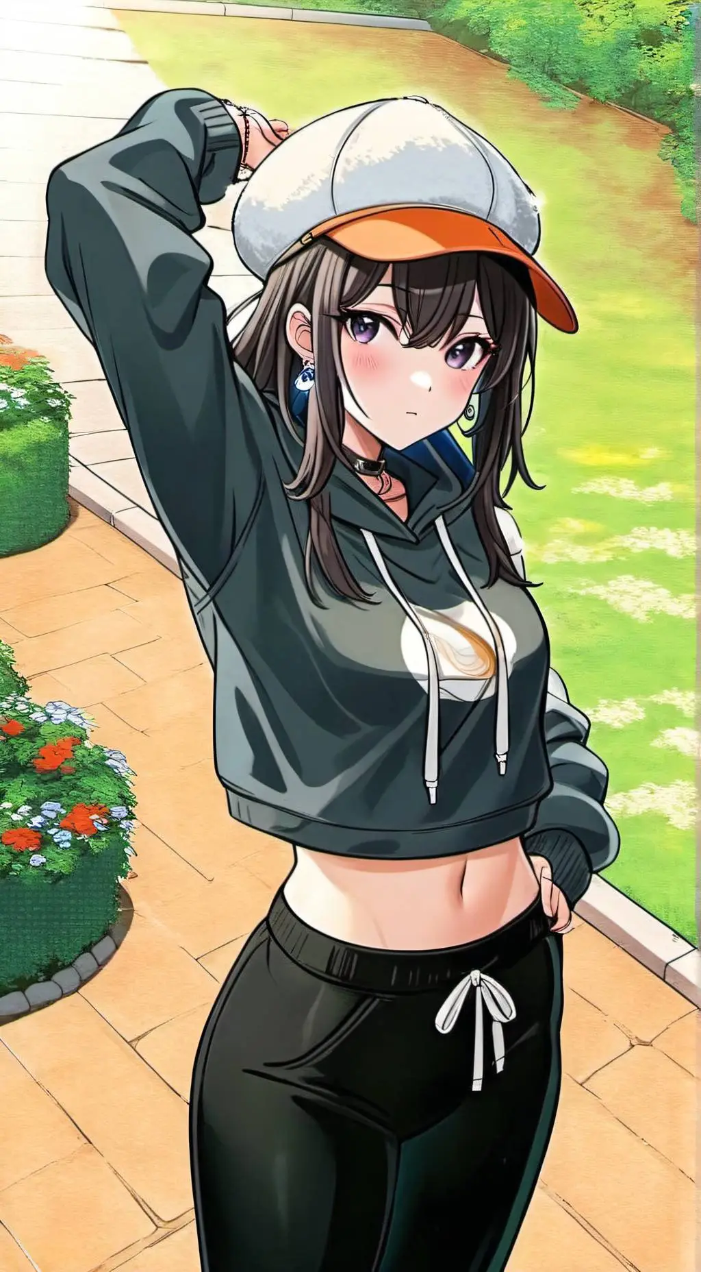 ai character: Layna  background