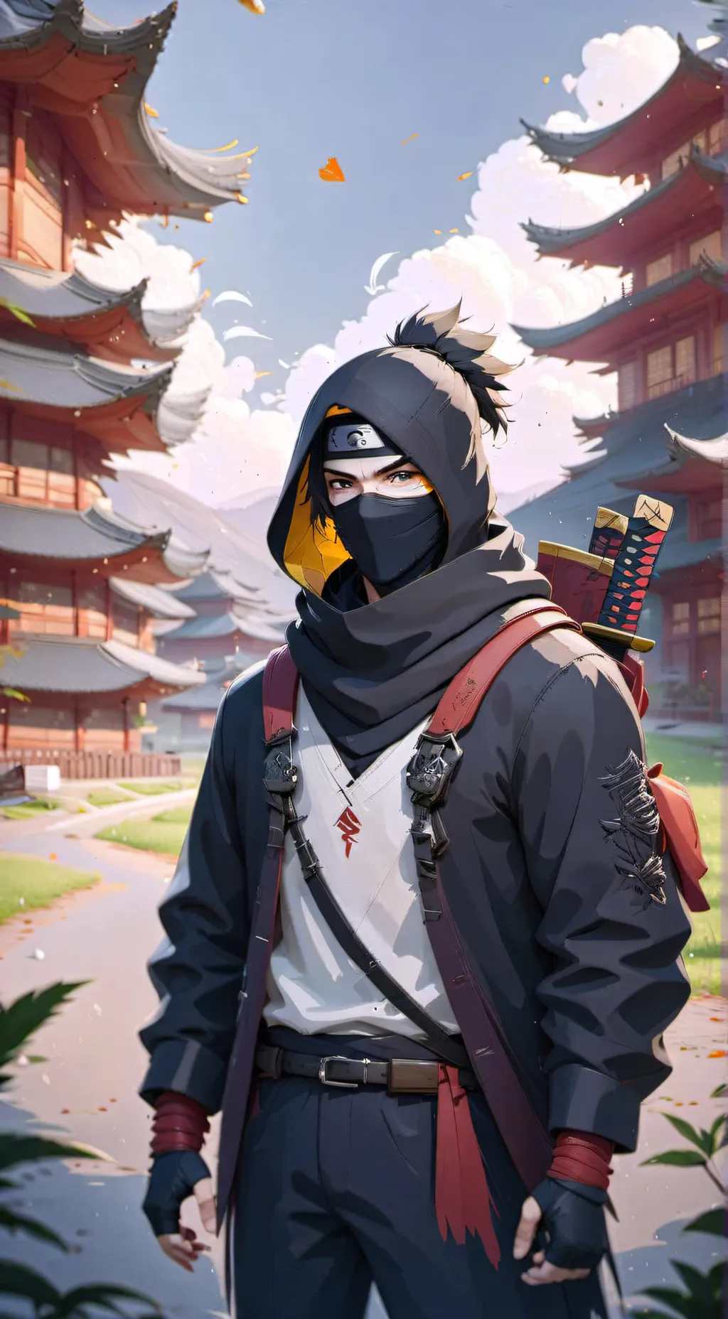 ai character: ninja bro background