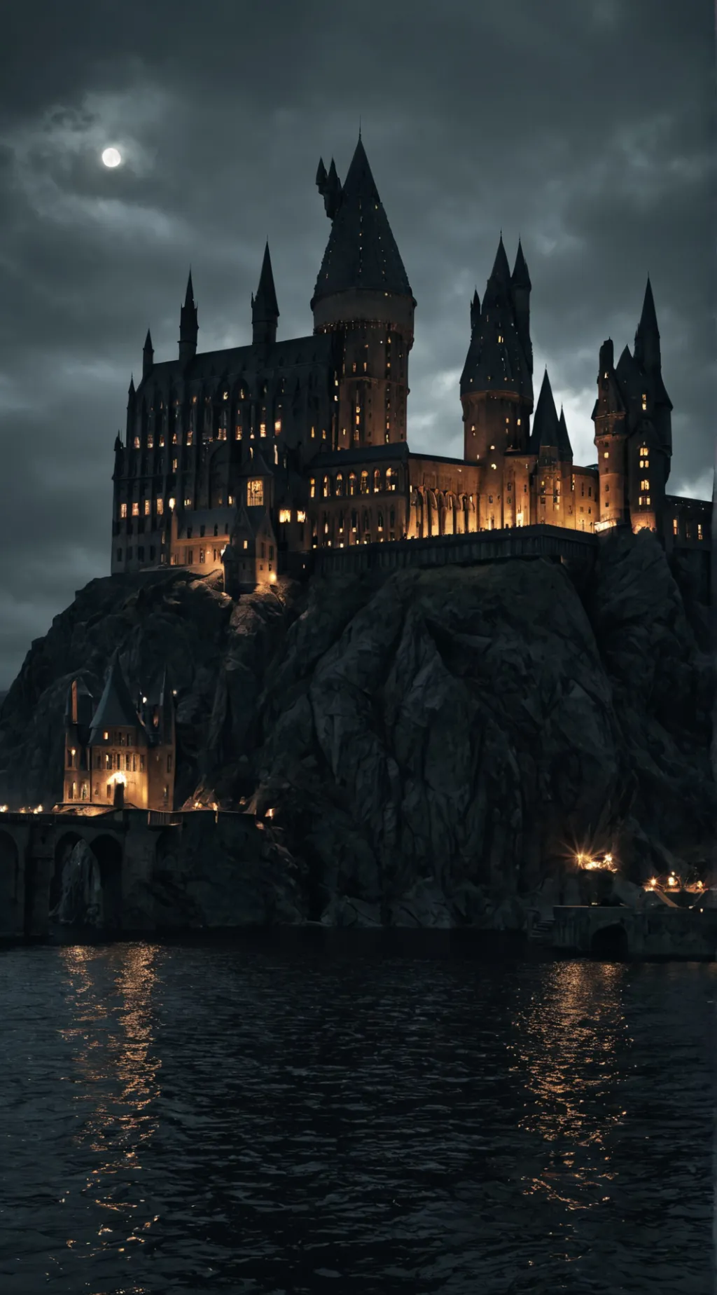 ai character: Hogwarts background